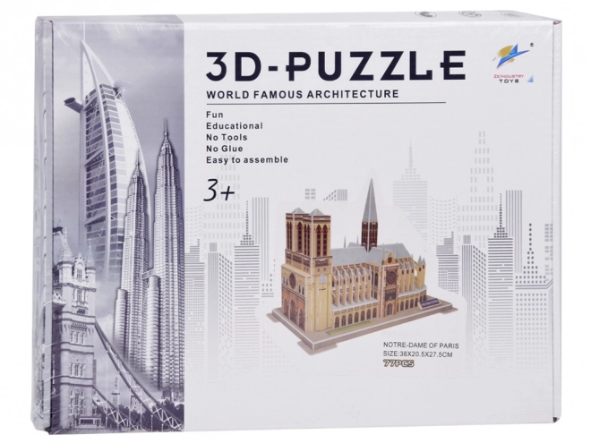 3D Puzzle Notre-Dame-Kathedrale Paris