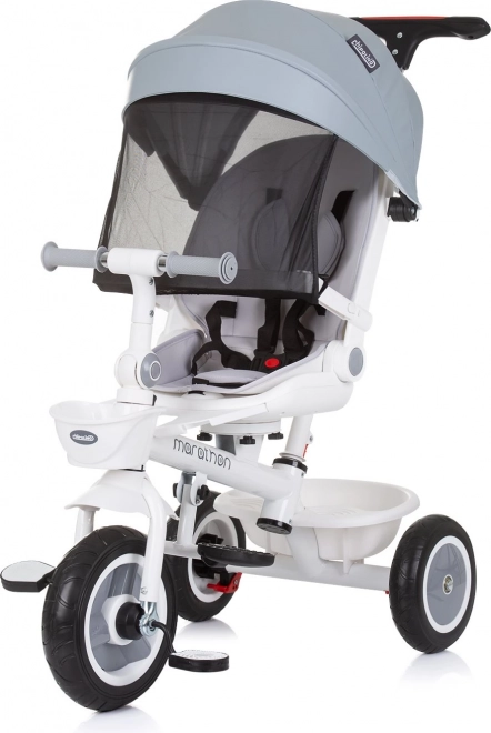 Kinder-Dreirad mit Verdeck Marathon 2 in 1 Ash Grey