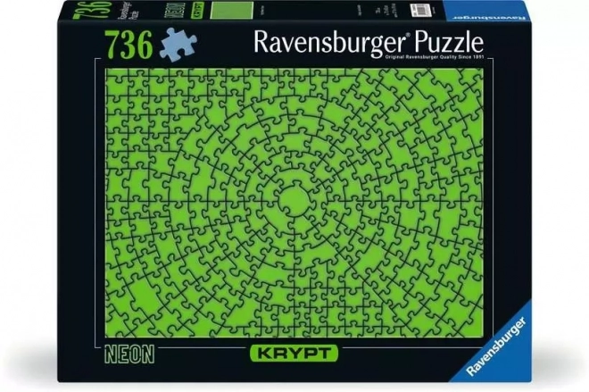 Krypt Neon Grünes Puzzle 736 Teile