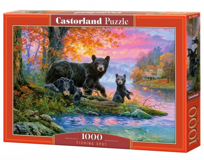 Puzzle Anglerparadies 1000 Teile