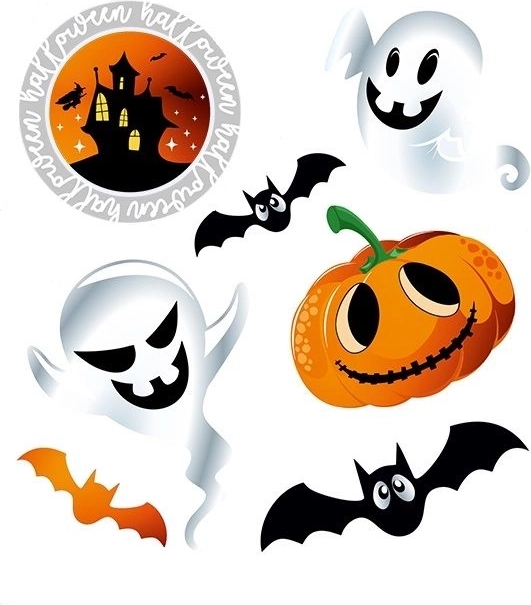 Fröhliche Halloween-Motive