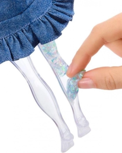 Magische, transparente Beine zum Befüllen