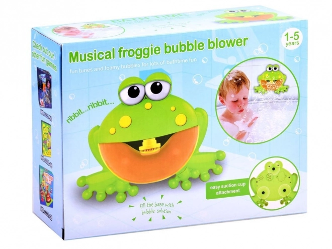 Badespielzeug Frosch-Schaumgenerator – Frosch