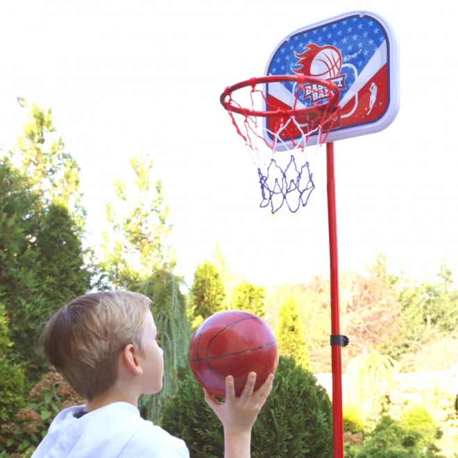 Woopie Basketball Set Einstellbare Höhe