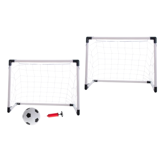 2-in-1 Fußballtor für Kinder 143x110x70 cm