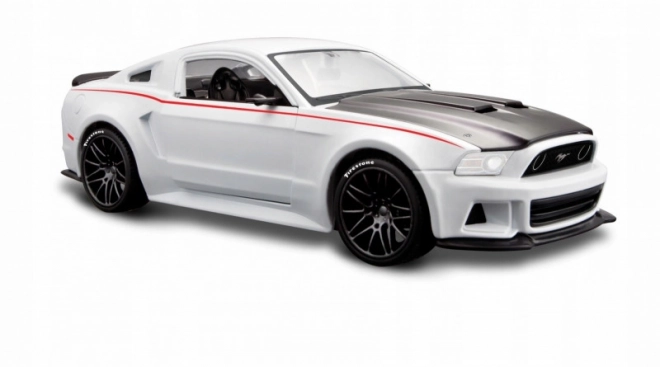 Ford Mustang Street Racer Modellauto 1/24 Weiß