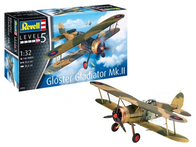 Plastikmodell Gloster Gladiator Mk. II