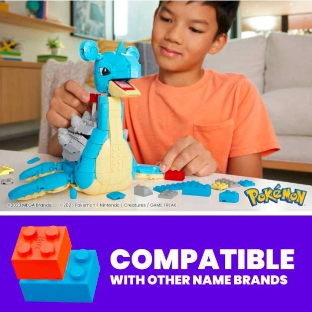 Mega Pokémon Lapras Baukasten