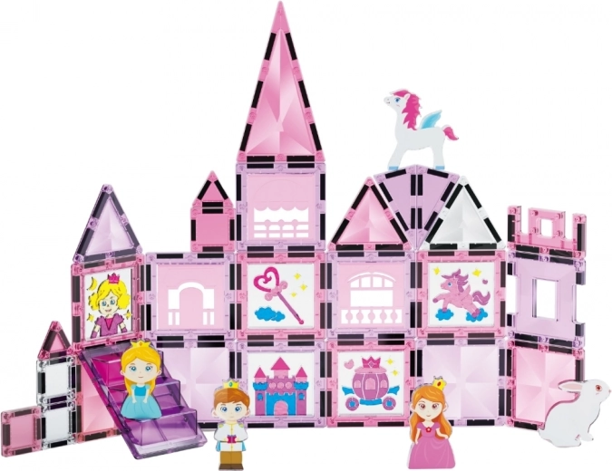 Zauberschloss und märchenhafte Figuren