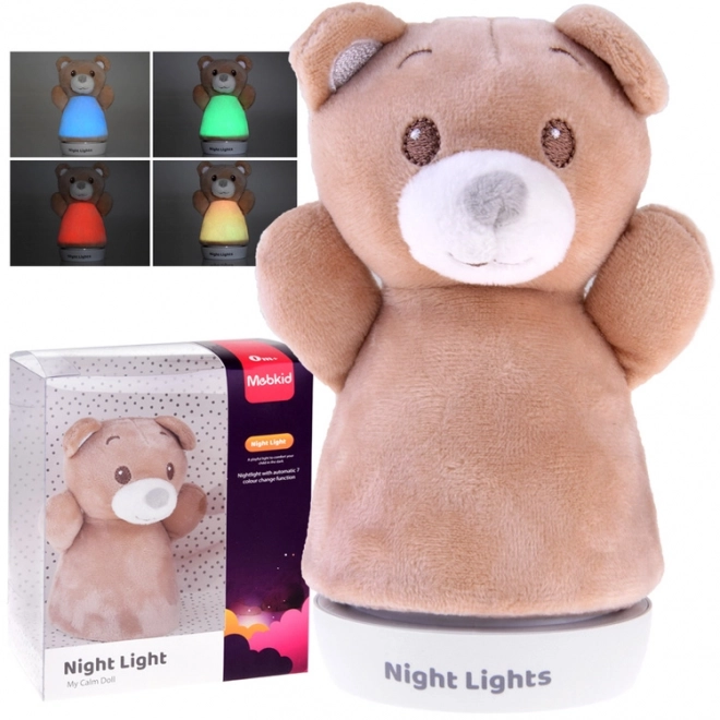 Leuchtender Bären-Nachtlampe für Kinderzimmer