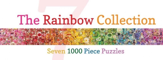 Puzzle Rebgenbogenprojekt: Grün 1000 Teile