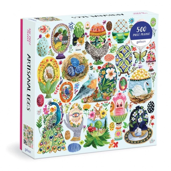 Puzzle bemalte Eier 500 Teile