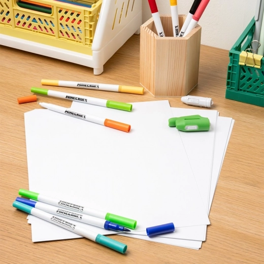 Glattes Papier für saubere Striche