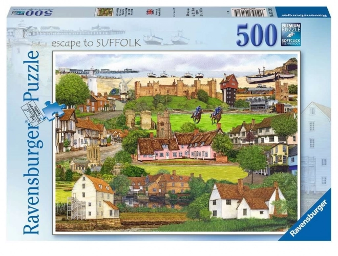 Ravensburger Puzzle Flucht nach Suffolk 500 Teile