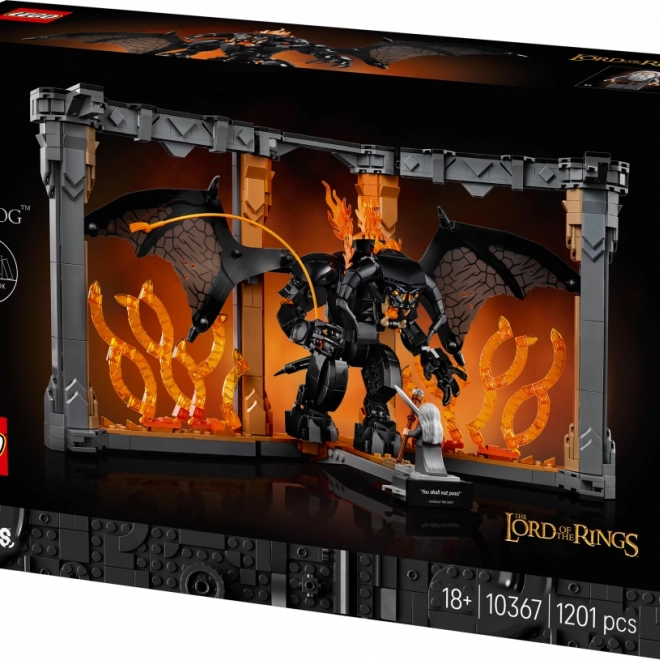 LEGO Icons Buchstütze: Der Herr der Ringe – Balrog