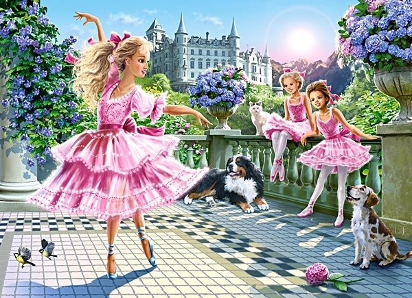 Castorland Puzzle Ballerinas 180 Teile