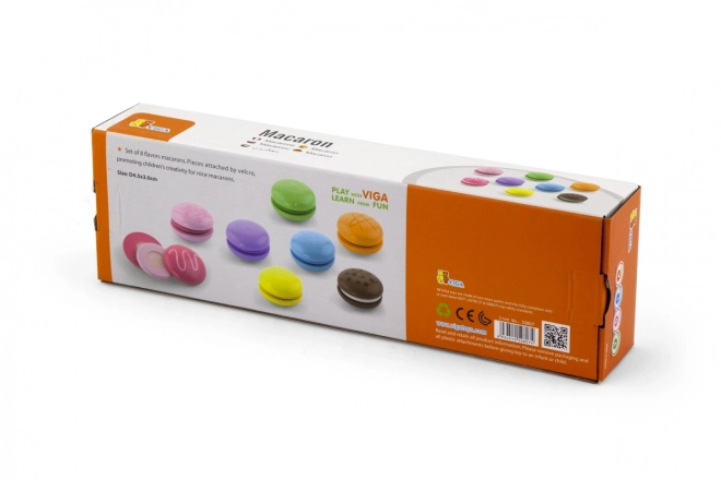 Holz-Macarons Spielset