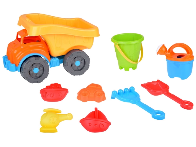 Komplettes Strandset mit Werkzeugen und Formen