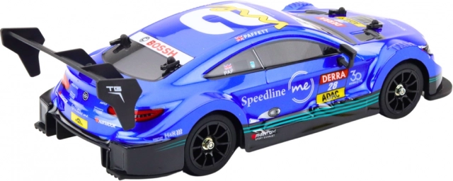 RC Rennwagen zum Driften blau 30 km/h 1:16