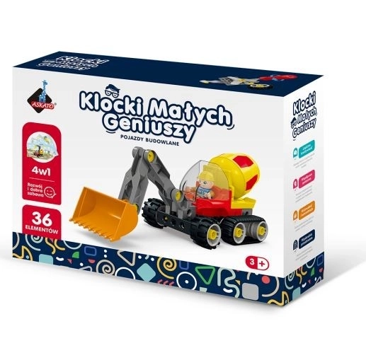 Konstruktionsbausteine 4in1 36 Stück