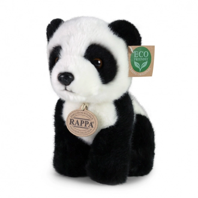 Panda Plüschtier sitzend 18 cm - Umweltfreundlich