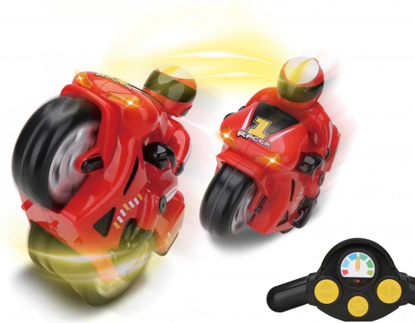 Ferngesteuertes Motorrad mit Effekten