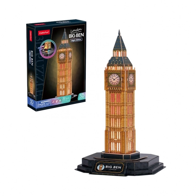 3D-Puzzle Big Ben Nachtversion