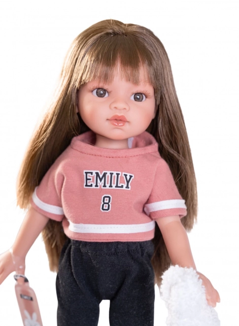 Realistische Puppe Emily Mit Vollvinylkörper 33 cm