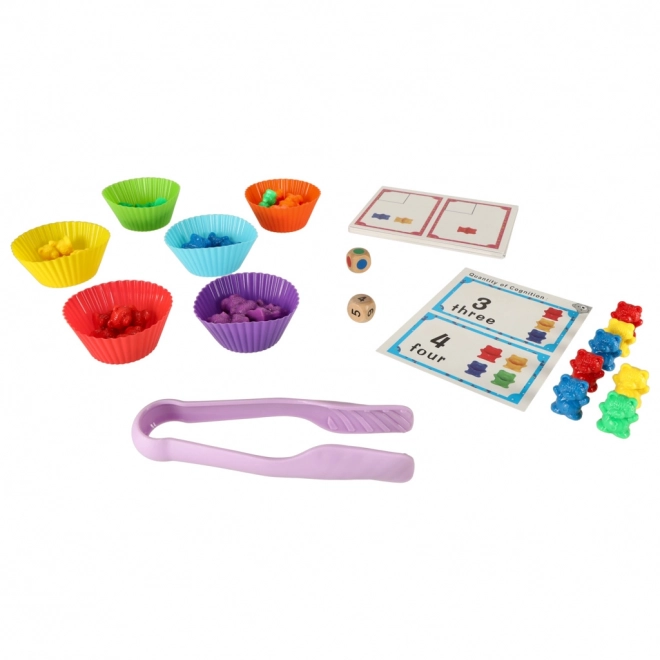 Montessori Lerne Bären Zählen Spielset