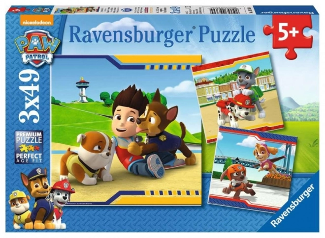 Ravensburger Puzzle PAW Patrol 3x49 Teile