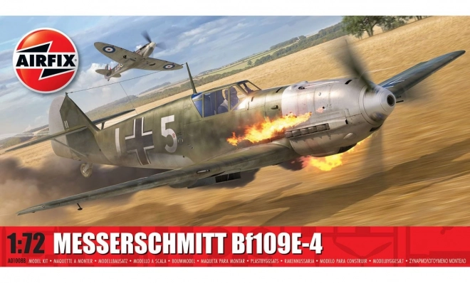 Plastikmodellbausatz Messerschmitt Bf109E-4 1/72