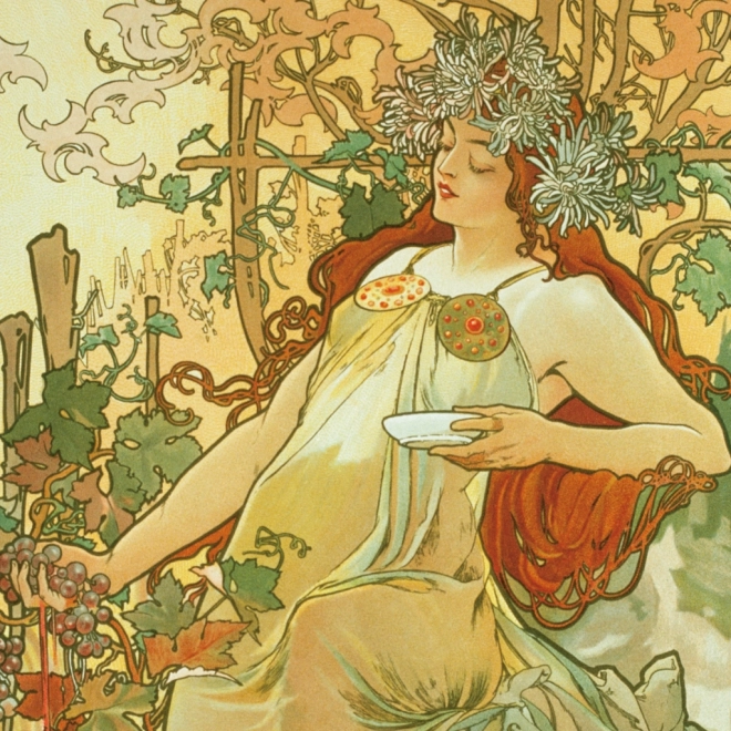 Notizkalender Alfons Mucha 2026