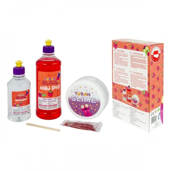 Super Slime Set - Erdbeere XL