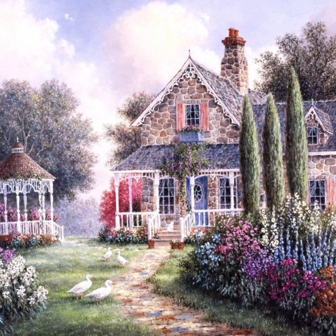 Grafika Puzzle Elmířs Haus 1000 Teile