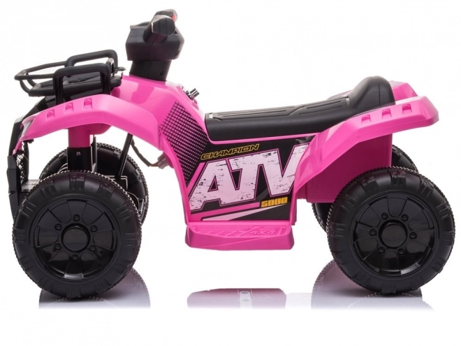 Rosa Elektrischer Quad für Kinder