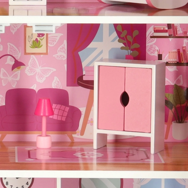 Drewniany Puppenhaus Lulilo rosa