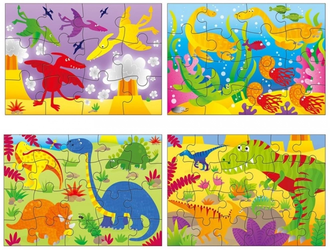 GALT Puzzle Land der Dinosaurier Kinder-Puzzleset