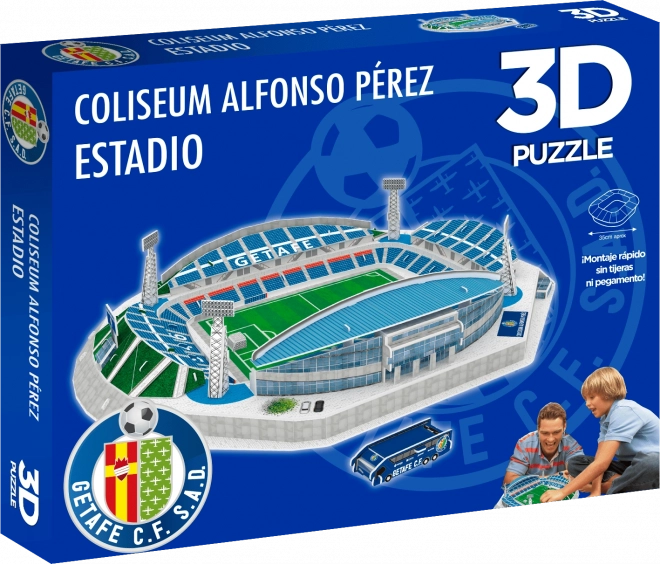 3D Stadion Puzzle Coliseum Alfonso Pérez FC Getafe