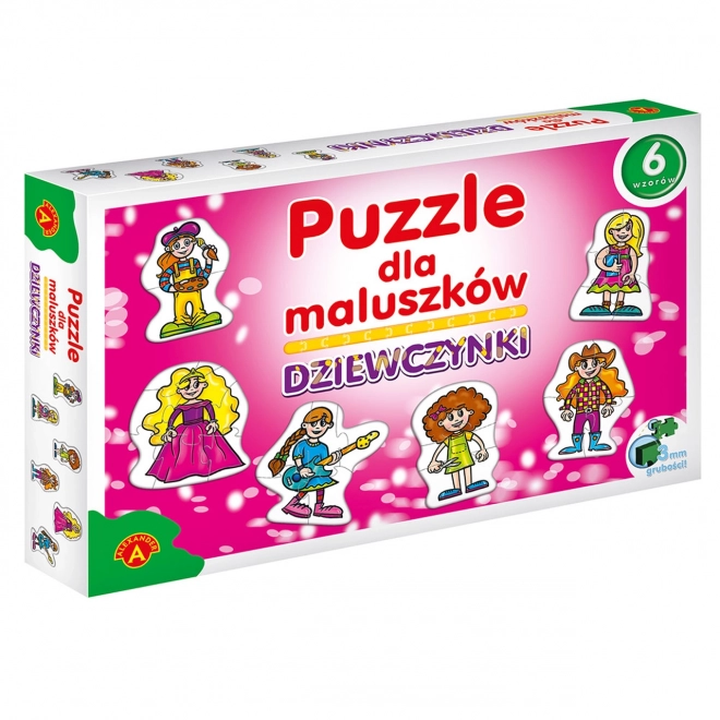 Puzzle für Kleinkinder - Mädchen