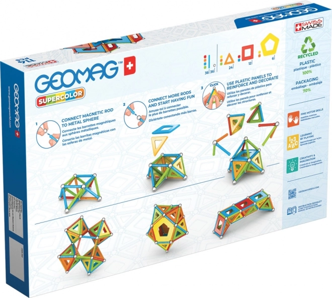 Geomag Supercolor Baukasten für Kinder