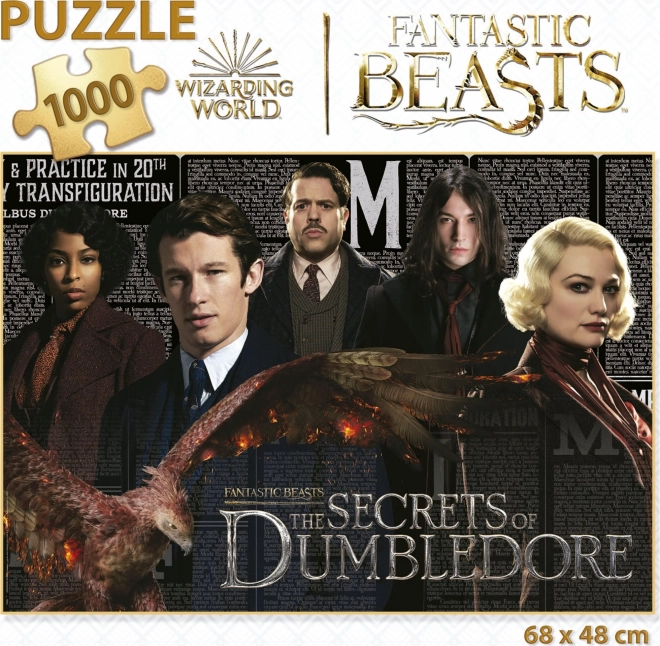 Puzzle Fantastische Tierwesen: Dumbledores Geheimnisse - 1000 Teile