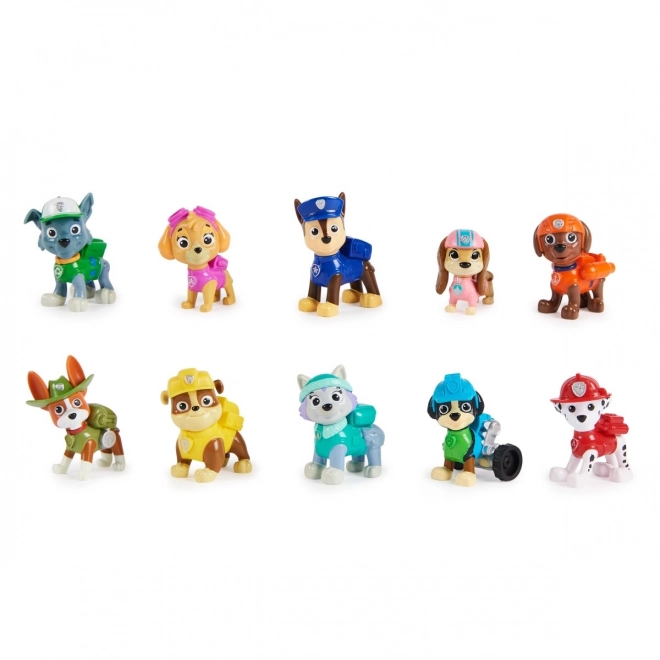 Figurenset Paw Patrol - Alle Welpen an Bord