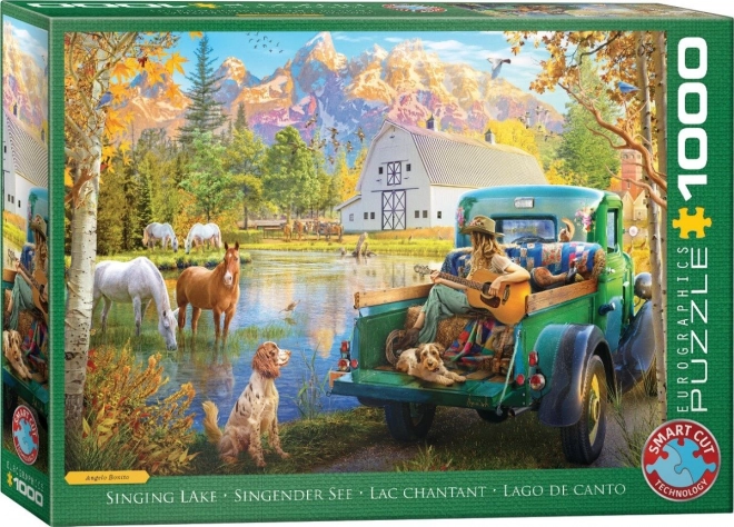 Eurographics Puzzle Singender See 1000 Teile