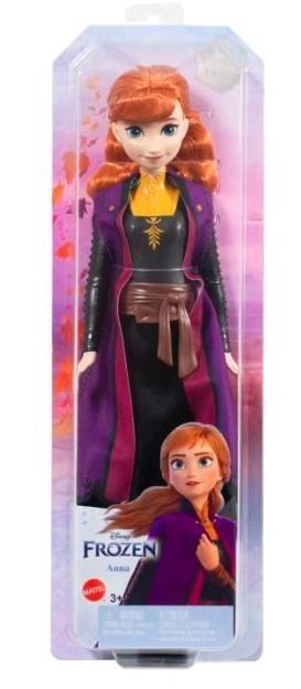 Disney Frozen Elsa Puppe – Anna in schwarz-orangem Kleid