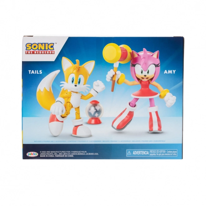 Sonic Figurenset Amy und Tails