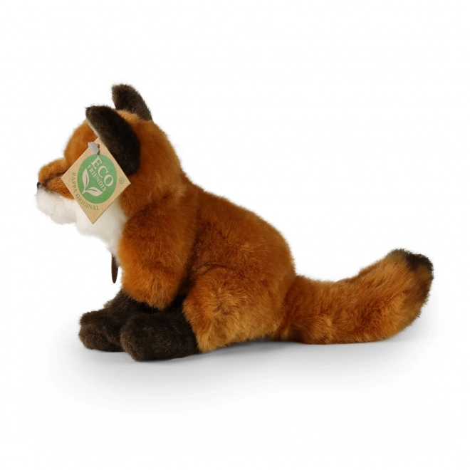 Plyschfigur sitzender Fuchs ECO-FRIENDLY 18 cm