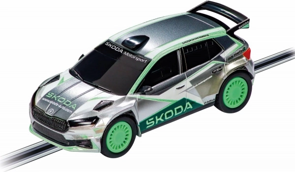Auto für Autorennbahn Škoda Fabia RS Rally 2 1:43 Carrera GO!!!