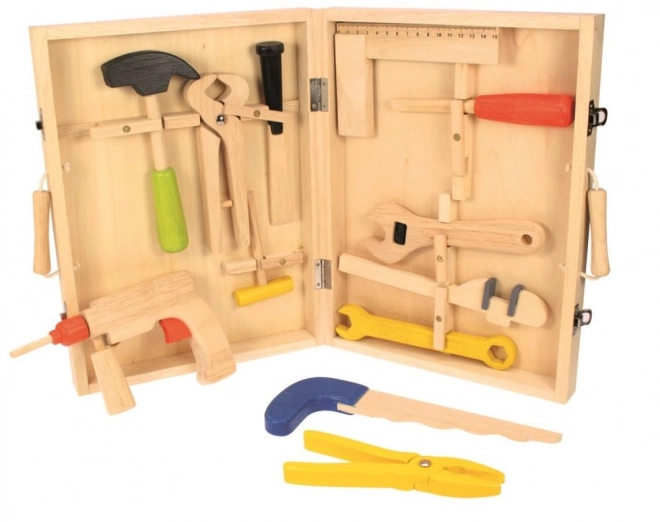 Bigjigs Toys Holz-Werkzeugkoffer