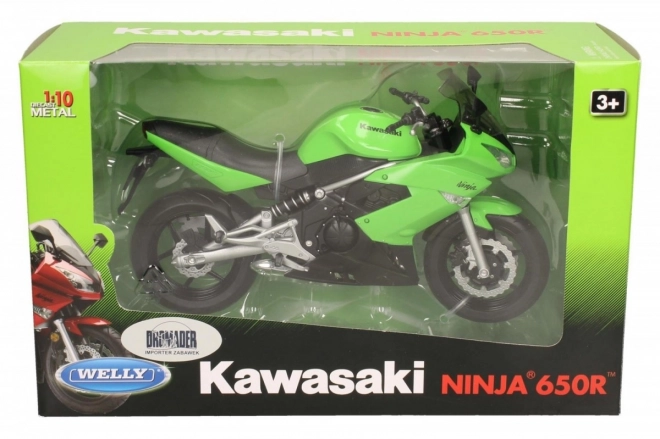 Kawasaki Ninja 650R Modell in Grün