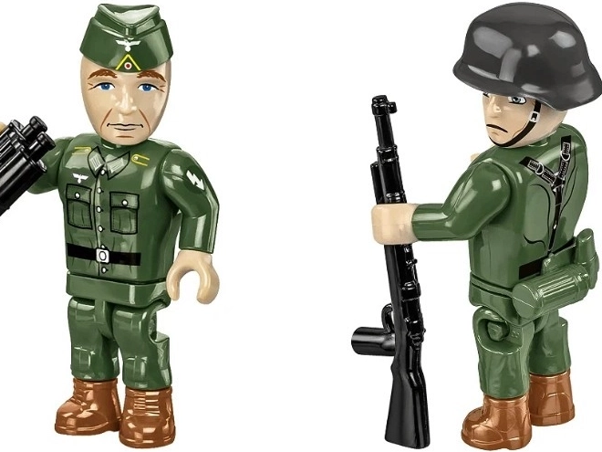 Detailreiche Verarbeitung der Figuren
